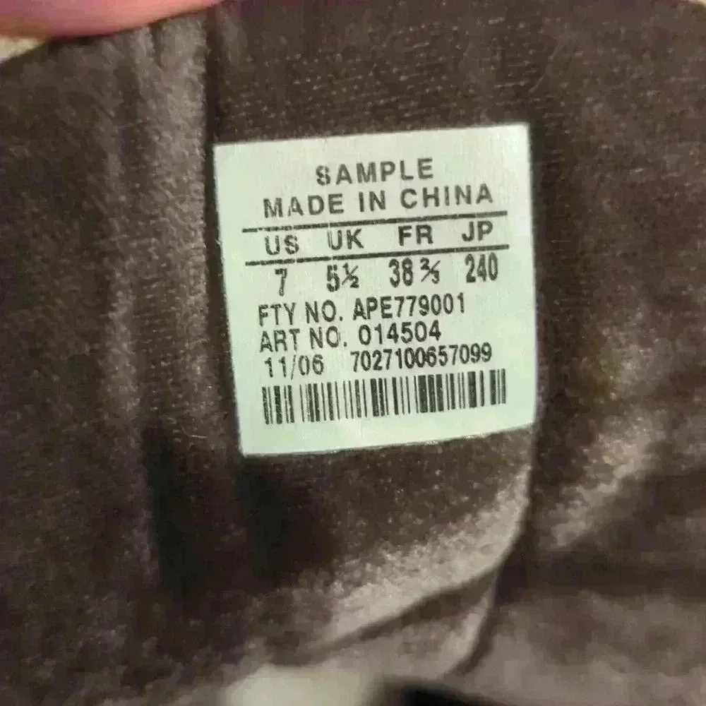 Adidas "Respect Me" shoes, white, brown and yellow, size 7 - Picture 6 of 9